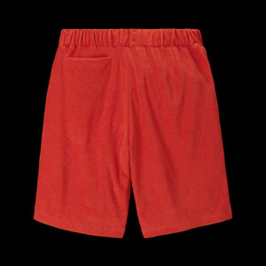 Frottee Shorts Red