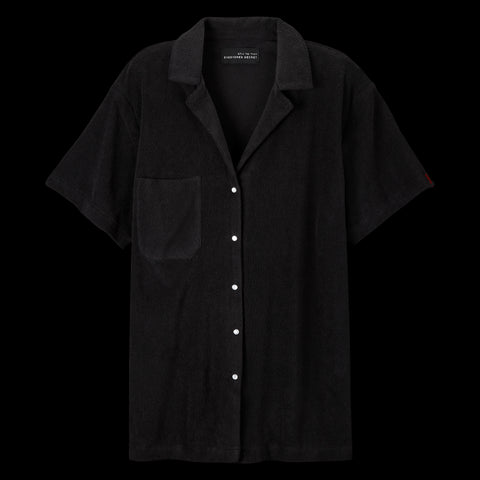 Frottee Shirt Black