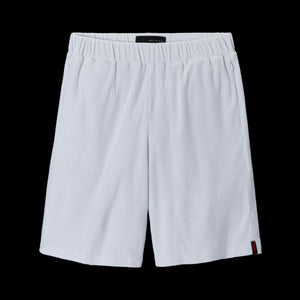 Frottee Shorts Icy White